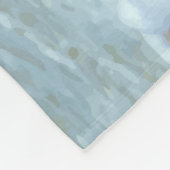 ビーチ結婚式のカスタムでパーソナライズな新婚者 フリースブランケット (角)