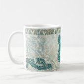 ビーチ結婚式のタツノオトシゴのバレンタインのコーヒー・マグ コーヒーマグカップ (左)