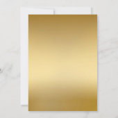 ビーチ結婚式のリハーサルカードの結婚指輪 招待状 (裏面)