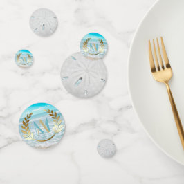 ビーチ結婚式またはイベントテーブル紙吹雪 コンフェッティ