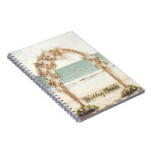 ビーチ結婚式アーバーバラレース ノートブック (右側)