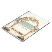 ビーチ結婚式アーバーバラレース ノートブック (左側)