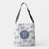 ビーチ結婚式ウェルカムバッグカニ クロスボディバッグ (裏面)