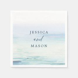 ビーチ結婚式カクテルナプキン スタンダードカクテルナプキン