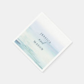 ビーチ結婚式カクテルナプキン スタンダードカクテルナプキン (角)