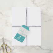 ビーチ結婚式ゲストビーフサンキューユー ギフトタグ (より糸付き)