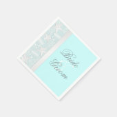 ビーチ結婚式シーシェルとヒトナプキン スタンダードカクテルナプキン (角)