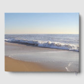 ビーチ結婚式シーシェルのストリングライト ゲストブック (裏面)