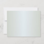 ビーチ結婚式シーシェルズリハーサルディナー 招待状 (裏面)