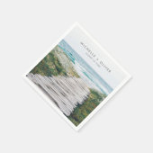 ビーチ結婚式ナプキン スタンダードカクテルナプキン (角)