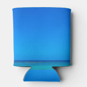 ビーチ結婚式ハートインサンドウェルカム 缶クーラー (裏面)