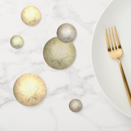 ビーチ結婚式パーティーサンドドルテーブル紙吹雪 コンフェッティ