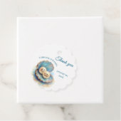 ビーチ結婚式パールシェルエレガント海テーマ フェイバータグ (インサイチュ)