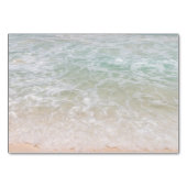 ビーチ結婚式フォトストーリーテーブル番号カード テーブルナンバー (裏面)