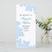 ビーチ結婚式プログラム プログラム (スタンド正面)