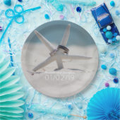 ビーチ結婚式マッチングスイート ペーパープレート (パーティー)