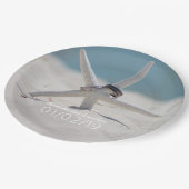 ビーチ結婚式マッチングスイート ペーパープレート (アングル)