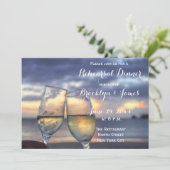ビーチ結婚式リハーサル 招待状 (スタンド正面)