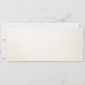 ビーチ結婚式ヴィンテージ搭乗チケット招待状 招待状 (裏面)