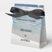 ビーチ結婚式優先ボックス フェイバーボックス (正面サイド)