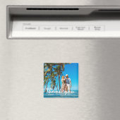 ビーチ結婚式写真ありがとう マグネット (インサイチュ (食洗機))