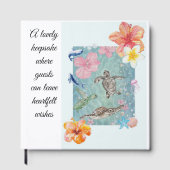 ビーチ結婚式向け本書 ゲストブック (正面)