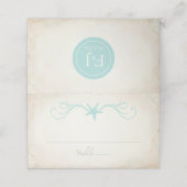 ビーチ結婚式座席表、エスコートカード、ヒトデ プレイスカード (外部開封)