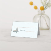 ビーチ結婚式座席表 プレイスカード (正面)