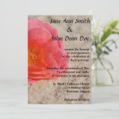 ビーチ結婚式招待状: バラインサンド 招待状 (スタンド正面)