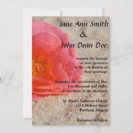 ビーチ結婚式招待状: バラインサンド 招待状