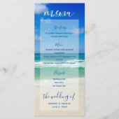 ビーチ結婚式海波撮影 メニュー (正面)