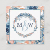 ビーチ結婚式航海のシーシェルズスターフィッシュエンクロップ エンクロージャーカード (正面)