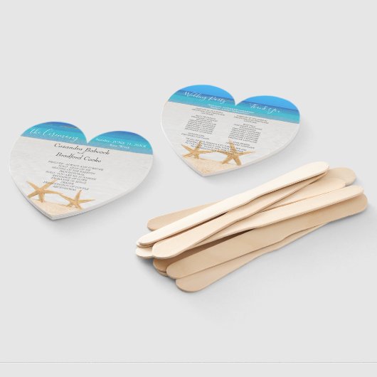 ビーチ結婚式2砂の手に結婚おけるヒトデ ハンドファン (組立なし)