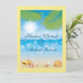 ビーチ結婚式/イベント- SRF 招待状 (スタンド正面)