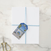 ビーチ結婚式 ギフトタグ (より糸付き)