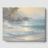 ビーチ結婚式 ゲストブック (裏面)