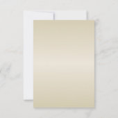 ビーチ結婚式,，シーシェル，ウッドハート披露宴 招待状 (裏面)