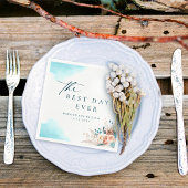 ビーチ結婚式 スタンダードカクテルナプキン