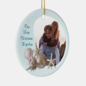 ビーチ結婚式 セラミックオーナメント (右)