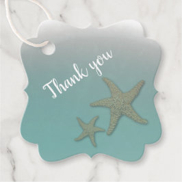 ビーチ結婚式 フェイバータグ