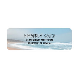 ビーチ結婚式 ラベル