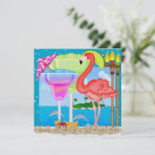 ビーチ結婚式- SRF 招待状 (スタンド正面)