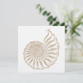 ビーチ結婚式- SRF 招待状 (スタンド正面)