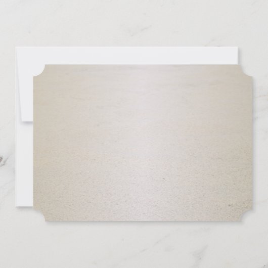 ビーチ結婚式Pineapple日付を保存 セーブザデート (裏面)