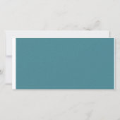 ビーチ結婚式Starfish日付写真を保存 セーブザデート (裏面)