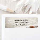 ビーチ結婚波 ラベル (インサイチュ)