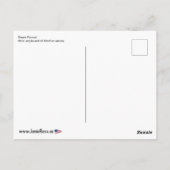 ビーチ絵を描のパロッツ ポストカード (裏面)