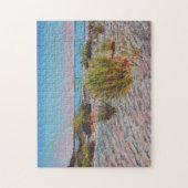 ビーチ絵画ズフロリダサンドピンク ジグソーパズル (縦)