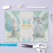 ビーチ美しいデザインシリーズ6 薄葉紙 (クラフト)