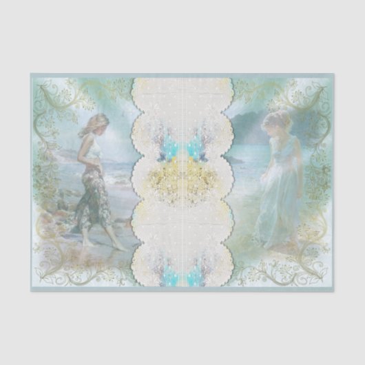 ビーチ美しいデザインシリーズ7 薄葉紙 (正面)